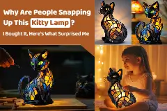Why Are People Snapping Up This Kitty Lamp? I Bought It, Here’s What Surprised Me
