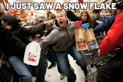 My Supermarket Snow Panic: The Great Pre-Storm Chaos